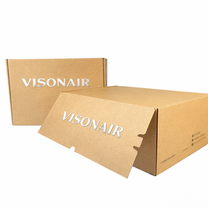 Boîte d'expédition pour faux cils et bandelettes de cils, en carton ondulé E, pour abonnement, avec logo personnalisé, OEM - Product Image 2