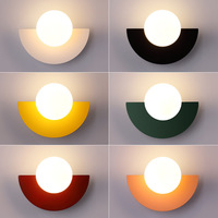 LEDEAST ZS07 Interior hogar Hotel decorativo sala de estar dormitorio lámpara de pared moderna luces de fondo montado en la pared luz Led