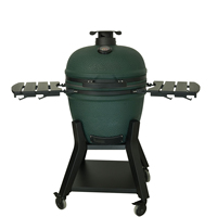 Barbecue au charbon de bois en céramique AUPLEX Kamado Big Grill 23 pouces XXXL pour cuisine intérieure/extérieure