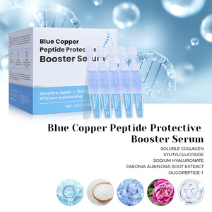 Fabbrica cura della pelle blu rame Peptide protettivo Booster idratare siero di cellule staminali di sodio ialuronato siero coreano - Product Image 4