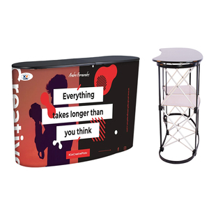 High Quality <strong>Pop</strong> <strong>up</strong> Table Foldable Aluminum Custom Promotion Counter Table Display <strong>Stand</strong> <strong>Pop</strong> <strong>up</strong> Counter - Product Image 3