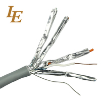 Kabel LAN LE LSZH UTP CAT6 dengan Jaket PVC Ripcord Panjang 305m ROHS & untuk Konduktor Terpilin