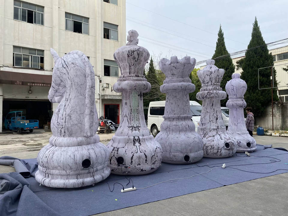 Inflatable Chess Inflatable Chess Pieces Are Used for Decoration in Chess Competition ...