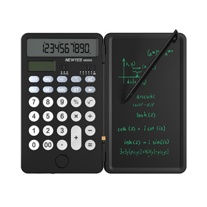 Office Business Lcd Writing Tablet Pad Folding Handwriting 12 <strong>Digits</strong> Display Economics Calculator <strong>Notepad</strong> - Product Image 3