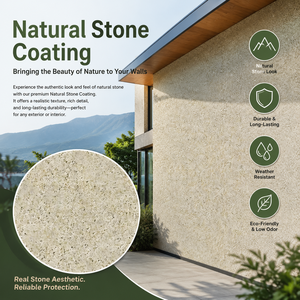 <span class=keywords><strong>Peinture</strong></span> à texture pierre naturelle au toucher lisse avec finition velours pour la décoration murale d'accentuation de <span class=keywords><strong>chambre</strong></span> à coucher - Product Image 3