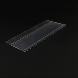 Hot Sale Label Holder Acrylic Label Holder Shelf Pvc PVC Holder For The Supermarket Retial Promotion And Tag Display