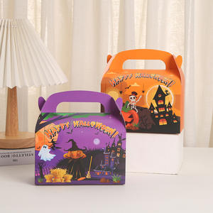 Various Occasions Halloween <b>Party</b> Candy Gift Box Creative Hand-Held Cardboard Candy Gift Packaging Empty Box Made in Vietnam - Product Image 6
