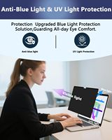 Protection d'écran magnétique anti-lumière bleue et anti-reflet pour MacBook Air 13.6 2026, filtre de confidentialité amovible pour ordinateur portable, vente en gros