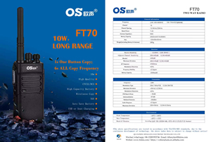 New công suất cao 20 watt 2 way Pocket Walkie Talkie <span class=keywords><strong>PMR</strong></span> Long Range đài phát thanh kỹ thuật số không thấm nước 2Watt PTT Hidden Tai nghe kinh doanh - Product Image 3