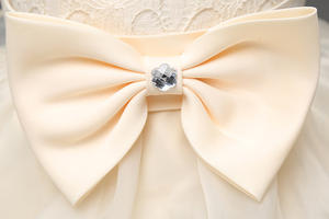 Compra Directa en China, Boutique Infantil, Ropa de Niña, Vestido de Tul sin Mangas, Elegante, para Fiesta de Verano, Boda - Product Image 3