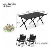 Chaise pliante d'extérieur Ensemble table et chaise en acier au carbone Chaise Clint Portable Camping Loisirs Ensemble de mobilier d'extérieur pliant