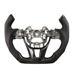 Volante de Fibra de Carbono con Fondo Plano Forjado a Medida para Mazda 3 <span class=keywords><strong>Cx3</strong></span> 6 Bp Gh 2007 2008 2009 2010 2011 2012 2013 2014 2015 2016 - Product Image 6