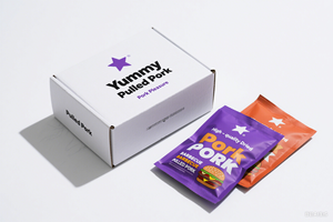 Bolsas Mylar de gran oferta con caja de pie, bolsa de embalaje de forma especial, caja de papel de exhibición, cartón - Product Image 2