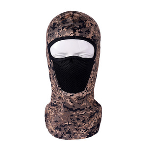 Venta directa <span class=keywords><strong>de</strong></span> fábrica Cubierta <span class=keywords><strong>de</strong></span> cara completa Un agujero Spandex y poliéster Camuflaje Pasamontañas Diseñador Ciclismo Máscara <span class=keywords><strong>de</strong></span> esquí <span class=keywords><strong>para</strong></span> <span class=keywords><strong>hombres</strong></span> - Product Image 1