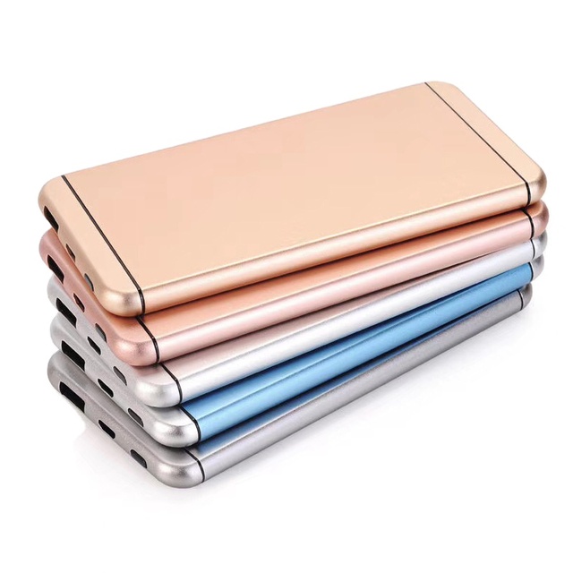 Hot Selling Product ultra Thin Universal Card Power Bank Portable Mobile 10000mah with Built in Usb Cable and Connector