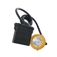 Lámpara de Seguridad para Casco LED KL8M Industrial, Portátil, Resistente al Agua, con Batería de Iones de Litio, IP65