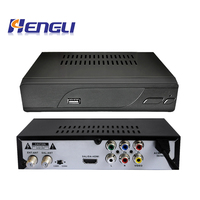 Receptor de TV Analógico/Digital Amlogic S905 de Cuatro Núcleos, Decodificador Full HD 1080P ATSC