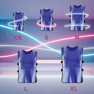 Maillots d'entraînement de football personnalisés 100 % polyester pour enfants, chasubles de sport, gilets de football en mesh, chasubles d'entraînement de football - Product Image 2