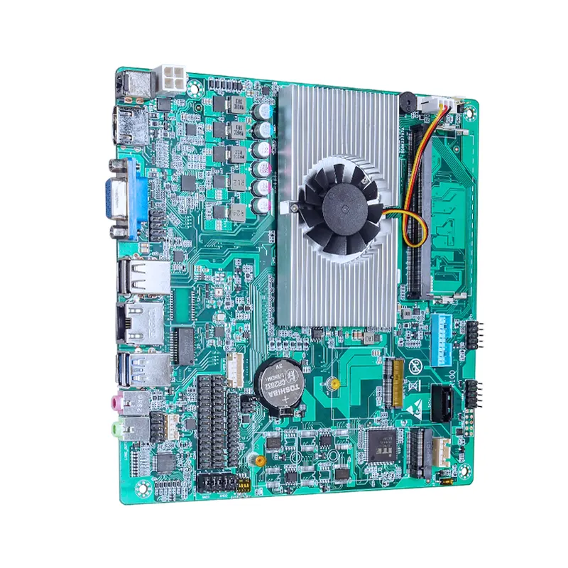 Zunsia N200 N100 Motherboard Intel 12th Gen DDR5 16GB Kiosk Mainboard X86 Linux RS232 LVD Mini Itx Motherboard