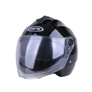 new developed high quality cheap cool looking double visors half face Motorcycle Helmet