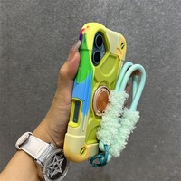 Étui robuste avec anneau de support et cordon pour iPhone 17 Pro Max, coque de protection en PC et TPU pour iPhone 11, 12, 13, 14, 15, 16 Pro Max