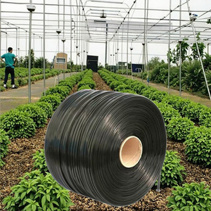 Juego completo de cinta de riego por goteo agrícola de 16mm Tipo de parche de tubería de riego por goteo de doble orificio Material PE - Product Image 4