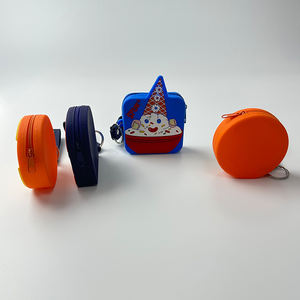 Monedero de Silicona Plegable Multifuncional con Diseño de Dibujos Animados, Personalizable, con Cierre, Portátil, para Monedas y Pequeños Objetos - Product Image 6