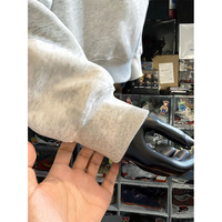 Sweat à capuche oversize pour homme, style streetwear américain, décontracté, 400 g/m², 100 % coton, impression vierge