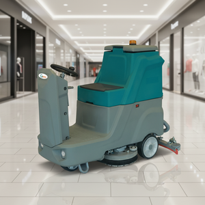 Nettoyeuse-sécheuse électrique commerciale GS660 100L neuve avec brosse latérale et autonomie <span class=keywords><strong>de</strong></span> 21 pouces - Product Image 1