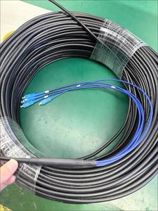 Câble <span class=keywords><strong>optique</strong></span> de télécommunication blindé fini GYXTW pour extérieur, 2 à 12 fibres, sans fusion, SC G652D, gaine PVC/LSZH/PE - Product Image 6