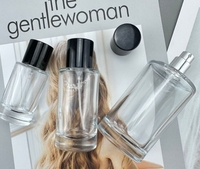 Flacon de parfum vide en verre transparent OEM de haute qualité, 30 ml, 50 ml, 100 ml, avec boîte cadeau