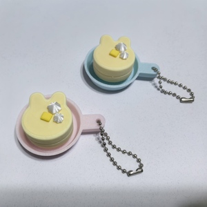 Jouet anti-stress en PLA imprimé en 3D, design mignon en forme de crêpe, respectueux de l'environnement, pour les réunions de famille et les fêtes - Product Image 1