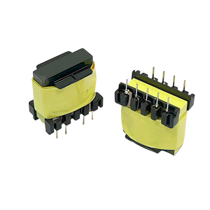 PCBマウントハードピン4 + 4垂直フェライトコア変圧器EF20高周波変圧器 - Product Image 2