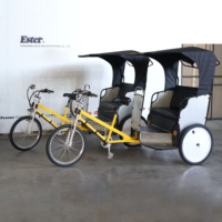 ESTER Nouveau Tricycle Rickshaw/Vélo Adulte à Bon Prix en Chine, Tricycle à Pédales