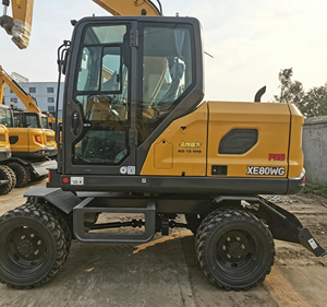 Excavadora XE80WG PRO de Alto Rendimiento en Oferta, Máquina de Movimiento de Tierras con Ruedas, Potente y Confiable - Product Image 4