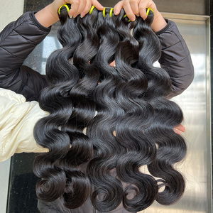 Cheveux bruts non transformés à cuticule alignée Paquets de double vague de corps en gros Vendeurs de cheveux humains vierges vietnamiens naturels - Product Image 3