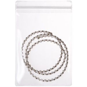 Jewelry Storage Bag Transparent PVC Small Size 6x8cm Large 8x12cm Sealed For Earrings <b>Studs</b> Bracelets Ornaments - Product Image 5