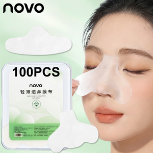 OEM/Meilleures ventes 100 pièces de masques nasaux jetables en non-tissé, hydratants et nettoyants doux, bandes démaquillantes - Product Image 1