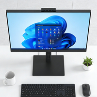 Computadora Todo en Uno de 21.5 y 23 Pulgadas, PC de Escritorio para Educación y Oficina, i5 de 12ª y 14ª Generación, Computadora Monobloque AIO para Juegos