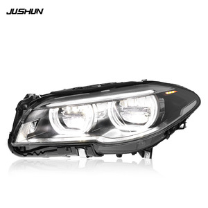 Ensemble de phares Jushun pour BMW Série 5 F10 2011-2017, double couleur, Angel Eye LED DRL, style haut de gamme - Product Image 3