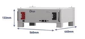 Deye Rack Lityum Pil 5kwh 51.2V 100Ah SE-G5.1 Pro-B Ev Tipi Deye Lifepo4 Pil 10kw 5kw Ev Enerji Depolama Sistemi için - Product Image 3