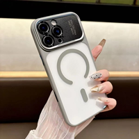 Transparant Magnetisch Schokbestendig Voor Iphone Telefoonhoesje Mannen