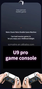 U9โปรไร้สาย2.4G HD อาเขต S905LX2ชิปเซ็ต PS เกมคอนโซลทีวีย้อนยุคพร้อม FC & GB รองรับ4K 10000 + เกมในตัวของขวัญสำหรับเด็ก - Product Image 4