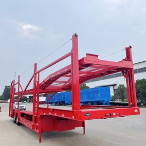Fábrica China Ofrece Nuevo Semirremolque de 2 Ejes para Transporte de Camiones Pesados y Vehículos Utilitarios - Product Image 5