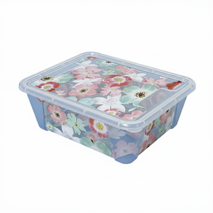 CASAMAX WL AK-3541-2 Contenitore in Plastica da 700ml con Coperchio - Design Creativo e Carino - Durevole, Origine Cina - 18*12*6.5 cm - Product Image 2