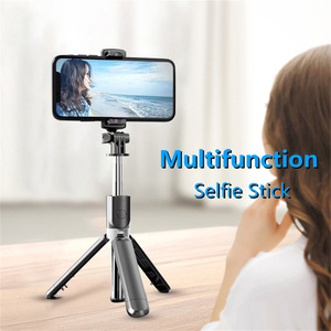 S03 <span class=keywords><strong>Selfie</strong></span> Stick trípode para teléfono celular, soporte móvil monopié con control remoto inalámbrico para iPhone Samsung <span class=keywords><strong>Huawei</strong></span> Xiaomi Smartphone - Product Image 2