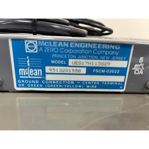 Pièces d'équipement semi-conducteur d'occasion UES17H115S29 de McLean Engineering, état actuel - Product Image 6