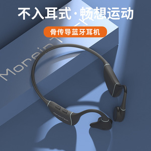 MoreinTech Bone Conduction Headphones Bluetooth 5.0 IPX7 Waterproof Sports Earphones - Product Image 2