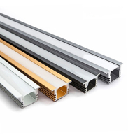 La coutume 6063 a mené l'extrusion en aluminium superbe mince de canal de profil