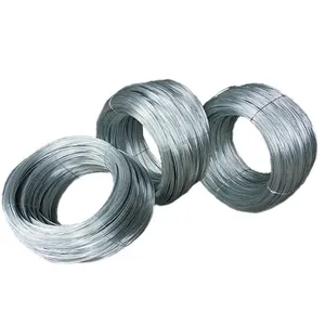 The Construction Flat 12/16/18 Gauge Electro Galvanized Gi Iron Binding Wire Hot Dipped Galvanized Steel Wire